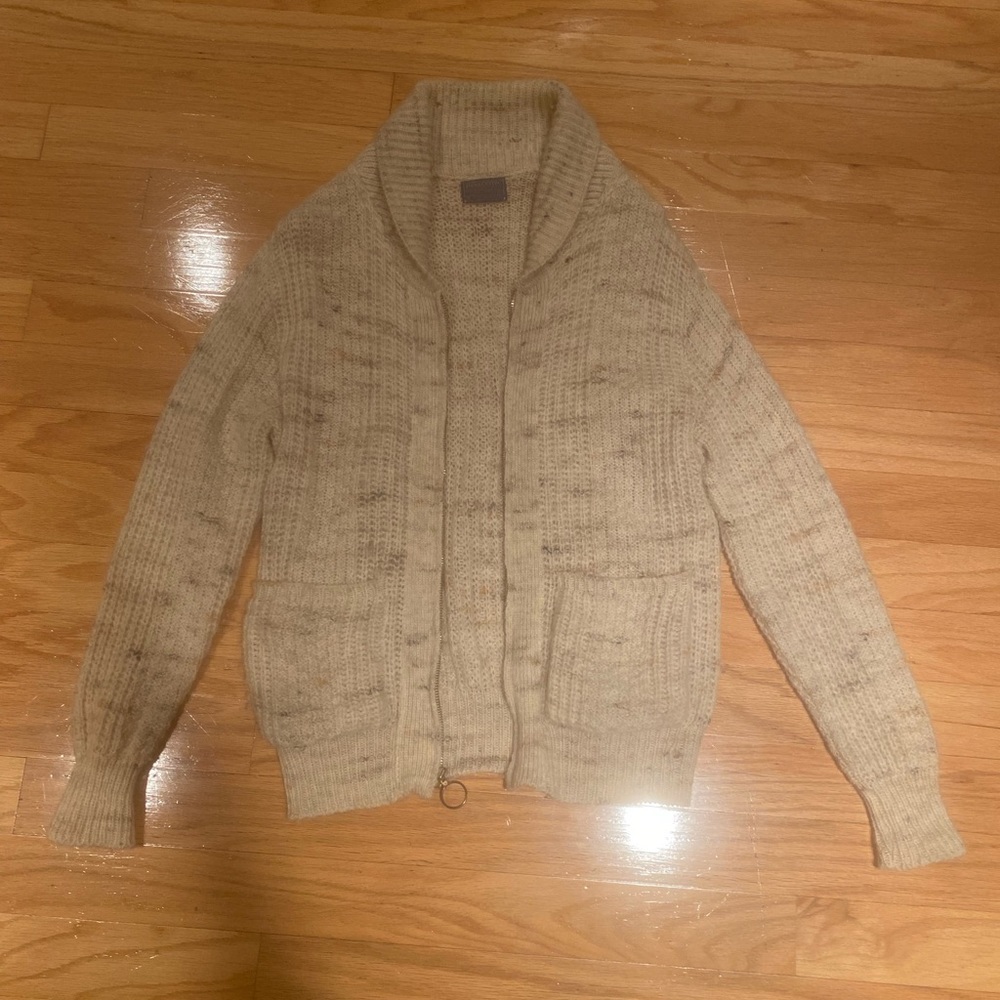 Vintage Pendleton O-ring zip sweater rare